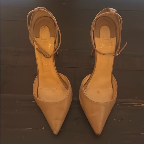 Christian Louboutin Tan Heels - Picture 2 of 9